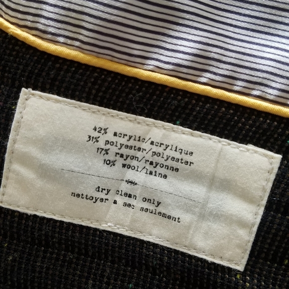 Cartonnier 0 Anthro Jacket Excellent Used Conditn! - Picture 6 of 7